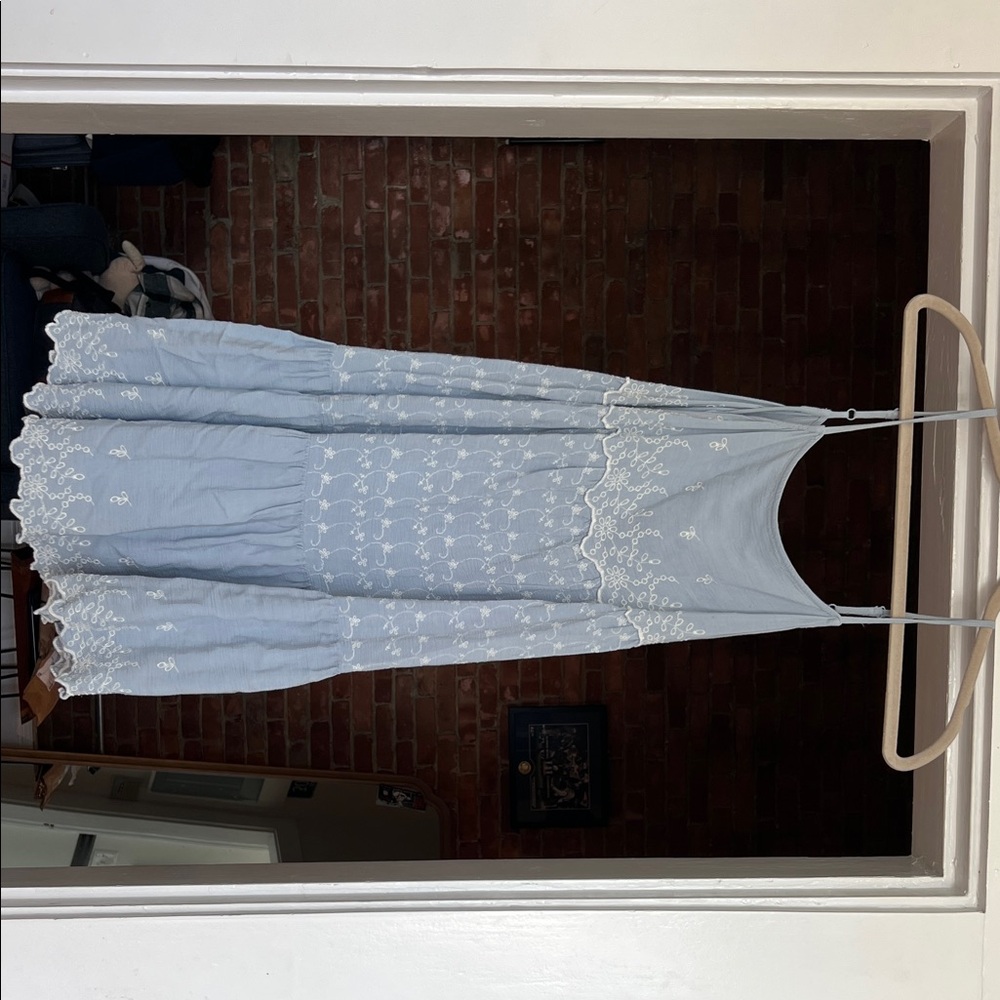 American Eagle Outfitters Sky Blue Top